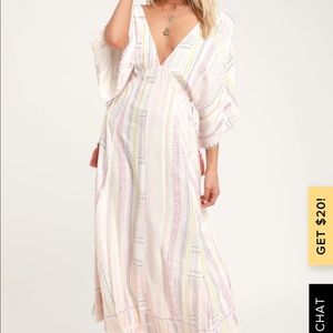 Graceful Pink Prink Midi Dress